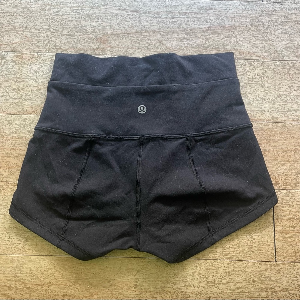 Black Lululemon Short Shorts